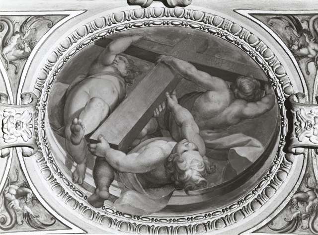 A. Villani e Figli — Samacchini Orazio - sec. XVI - Angeli con la croce — insieme